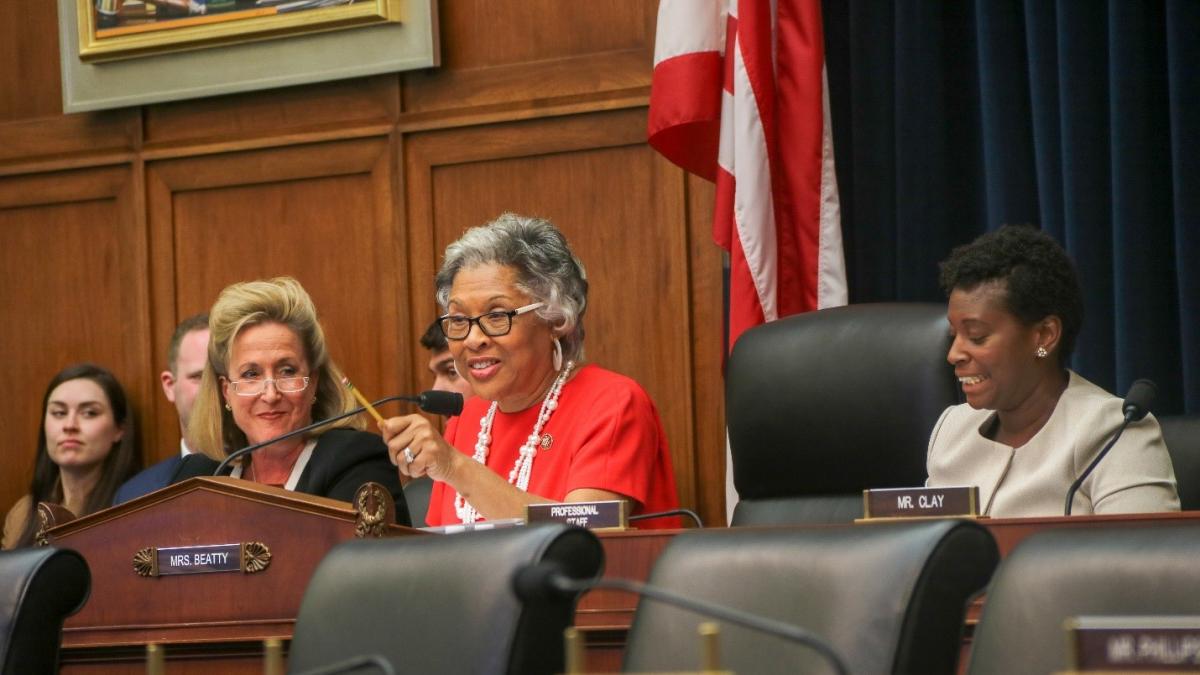 Congresswoman Beatty presides over Diversity and Inclusion Subcommittee.