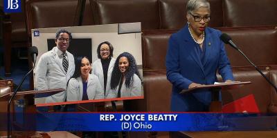 Rep. Beatty on House Floor advocating for DEI in medicine and medical education
