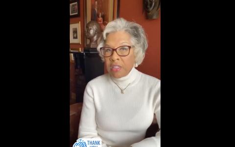Congresswoman Joyce Beatty thanks health care first responders