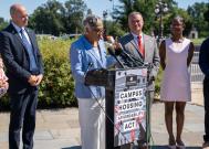 Representatives Holding Press Conference in House Triangle in Support of Campus Housing Affordability Act